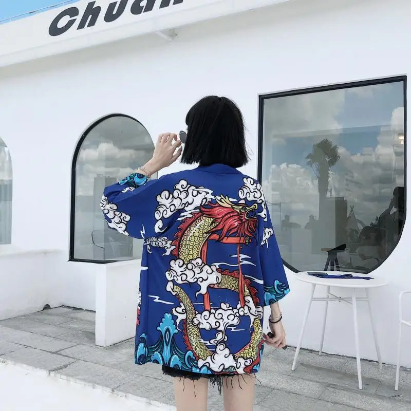 Moderne Damen-Kimonojacke