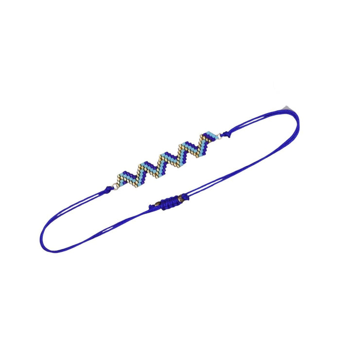 Miyuki Tila Zigzag Bracelet