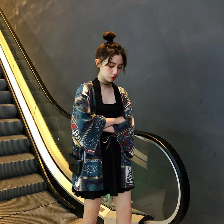 Vintage Kimono Jacket for Women