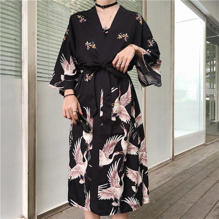 Women's Long Kimono Jacket
