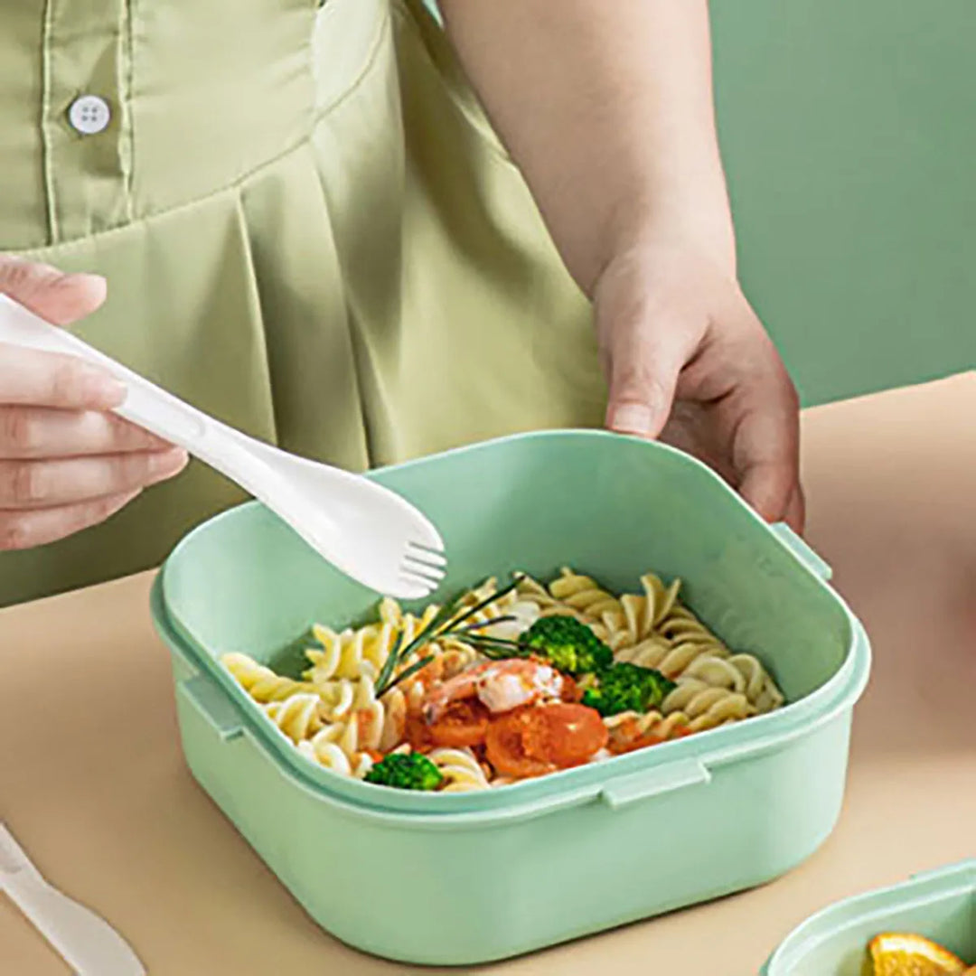 Boîte Bento à Double Couche Plastique