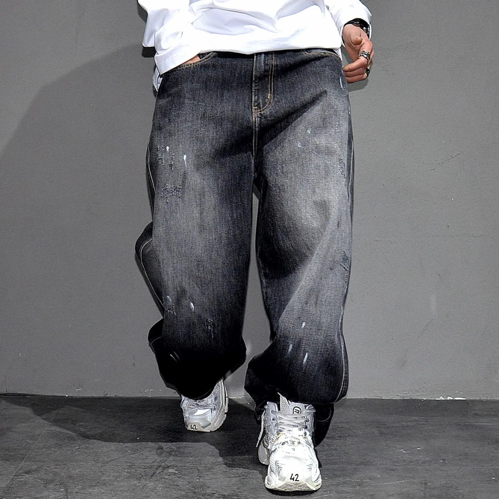 Baggy Japonais Délavé Homme