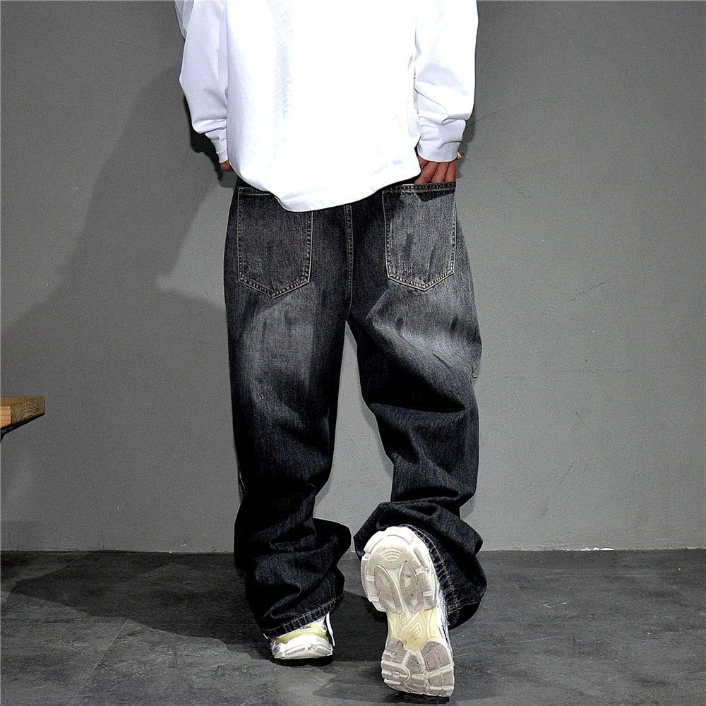 Baggy Japonais Délavé Homme jeans