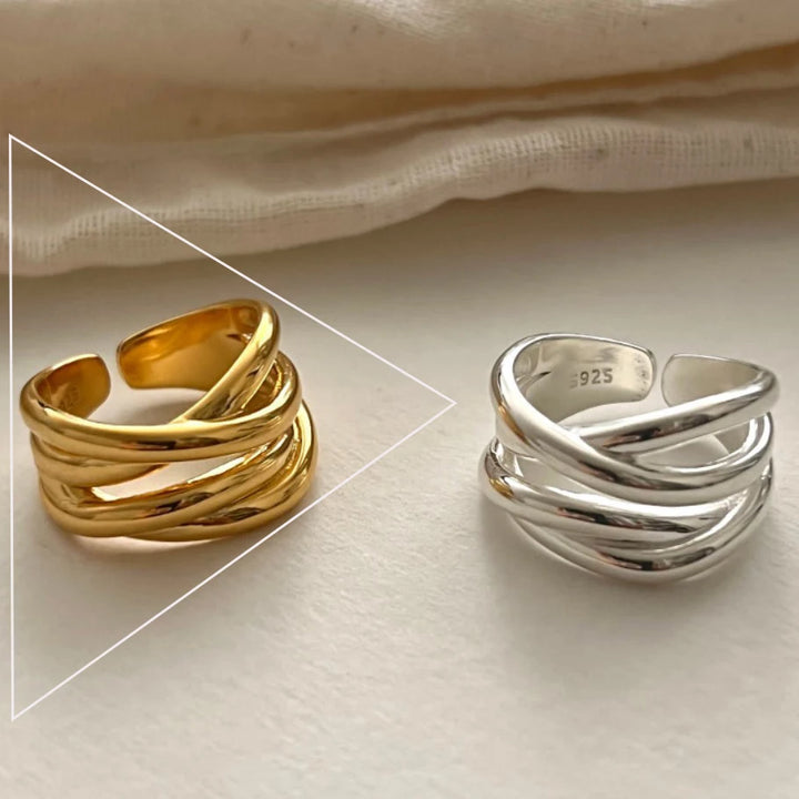 Bague Japonaise Multicouches chic
