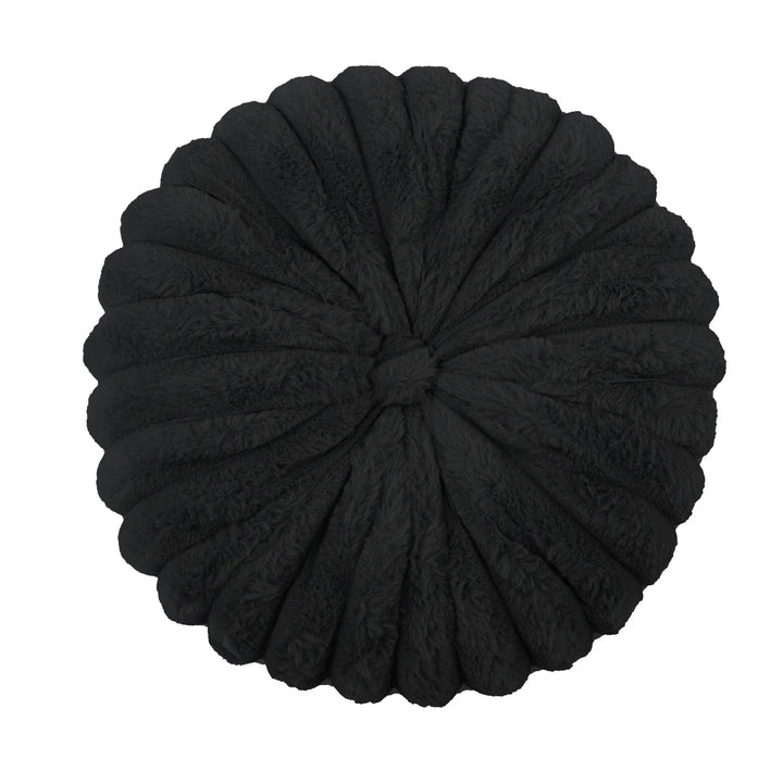 Coussin citrouille style japonais noir