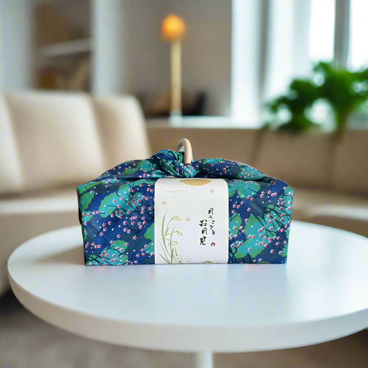 Japanese sakura flower furoshiki