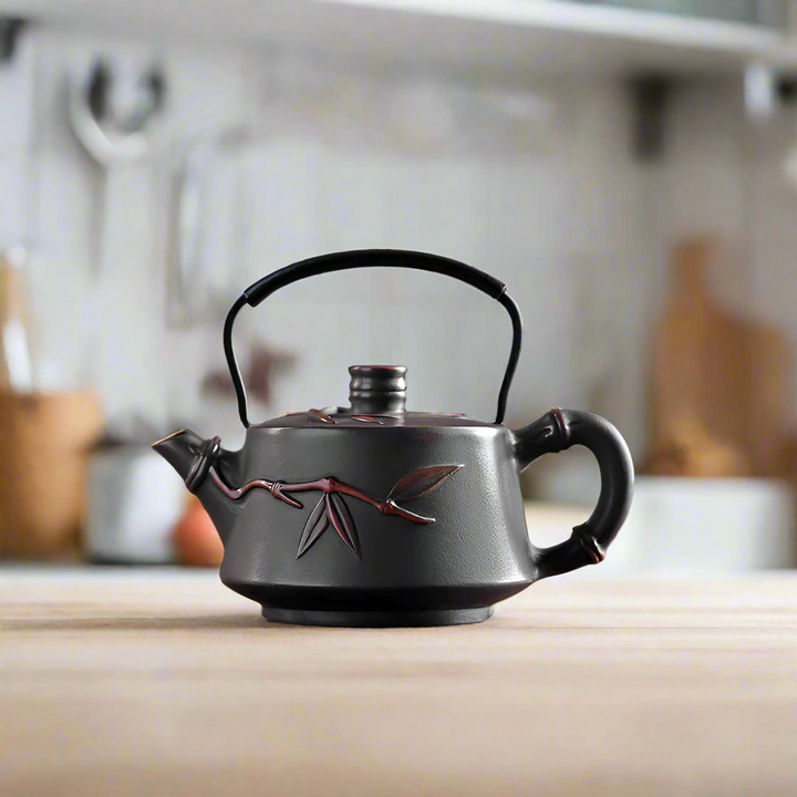 Classic Japanese Bamboo Teapot