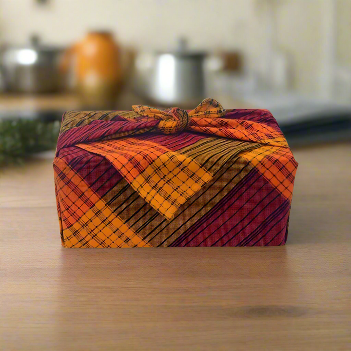 Furoshiki Sobre orange