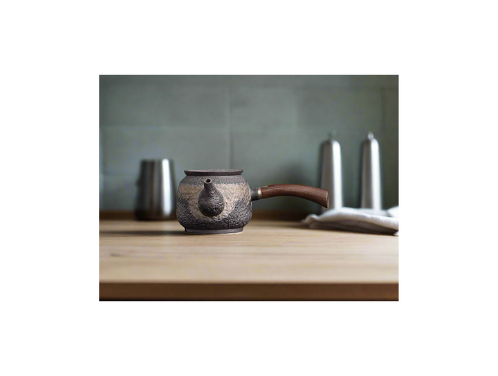 Japanese Iron Teapot with Handle