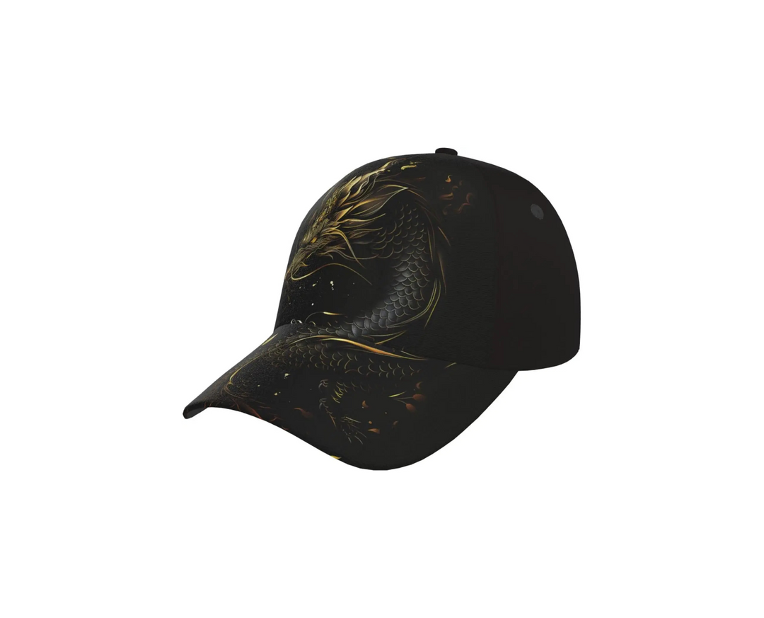 Casquette Japonaise Dragon Épuré