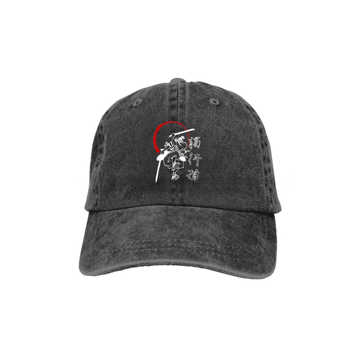 Casquette Japonaise À Motif Samourai