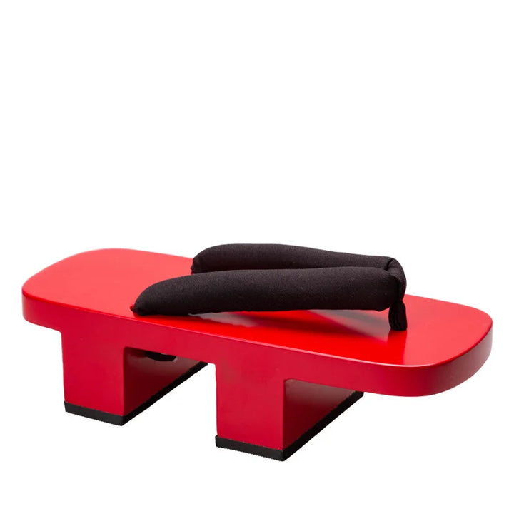 Geta Japonaise Rouge Solide tendance