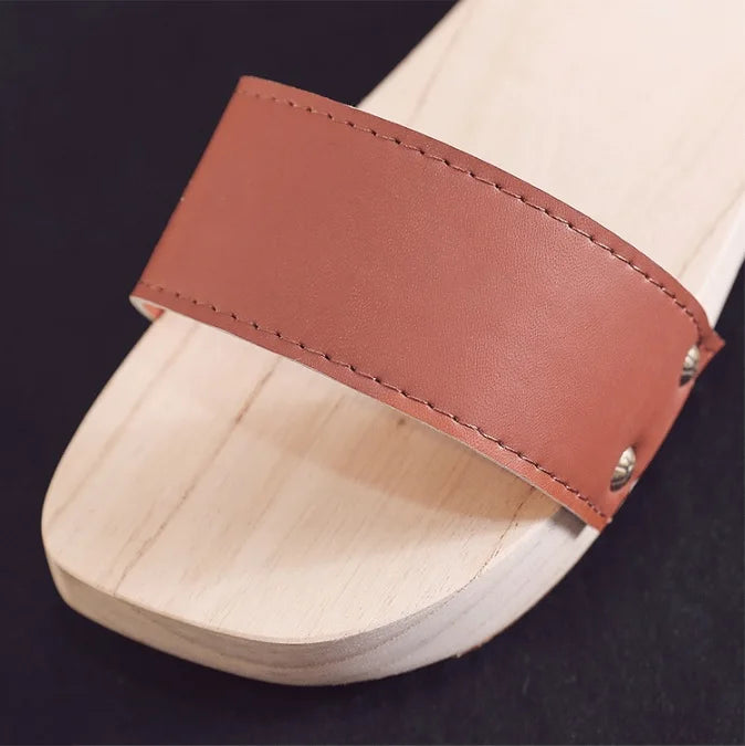 Geta japonaise traditionnelles femme tendance