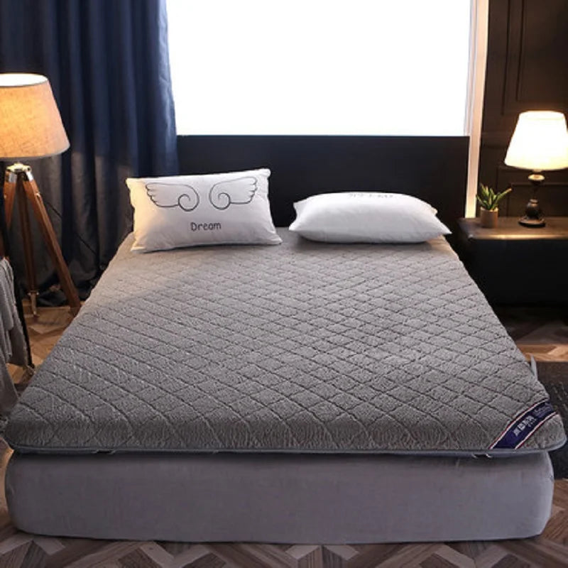 Futon Enroulable en laine