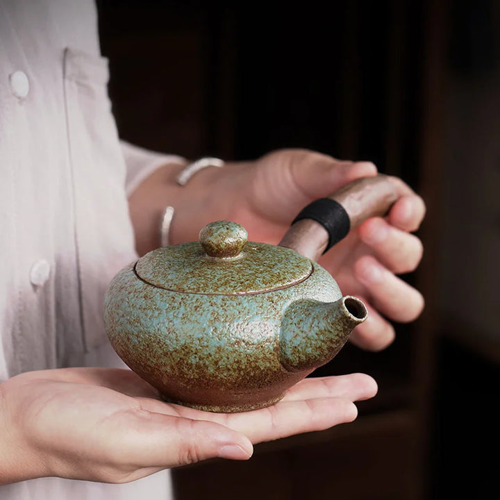 Théière Japonaise Effet Dégradé Ergonomique