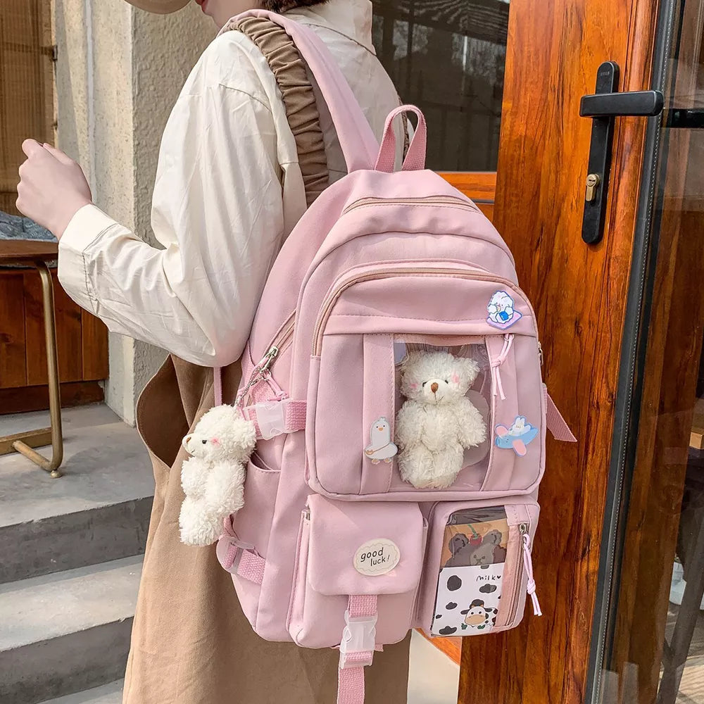 Sac Kawaii Japonais rose