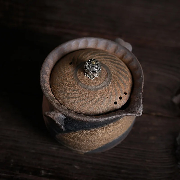 Théière Japonaise Effet Vieilli Originale