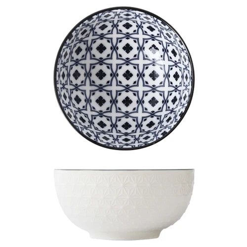 Bol Style Japonais Bleu