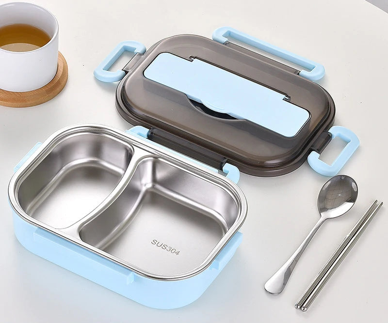 Pastellfarbene Bento-Box