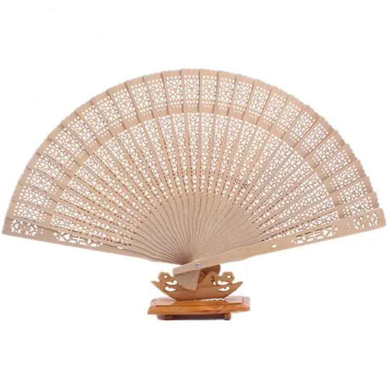 Fächer aus Holz