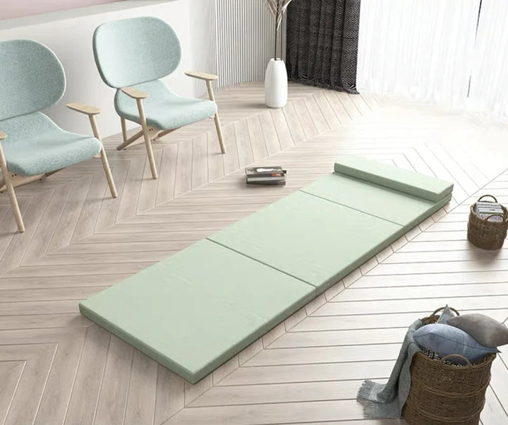 Tatami pliant japonais vert
