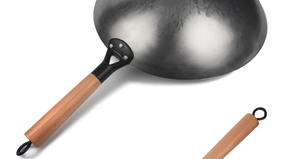 Poêle Wok Anti-adhésive Manche