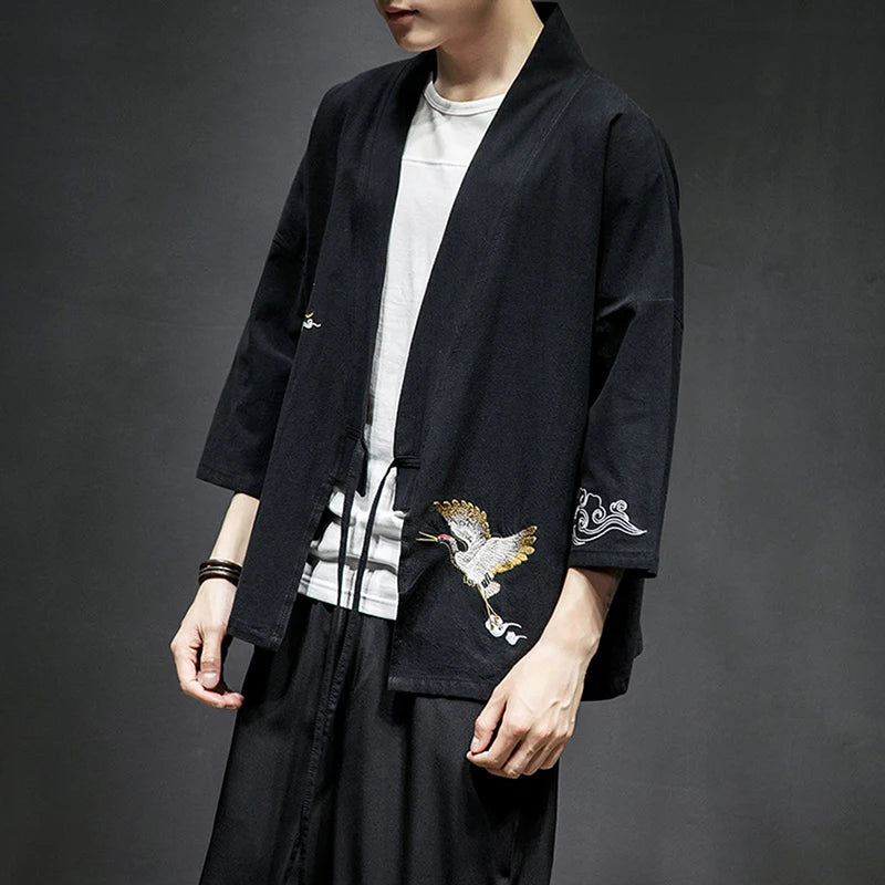 Vintage Men's Kimono Jacket Tenko