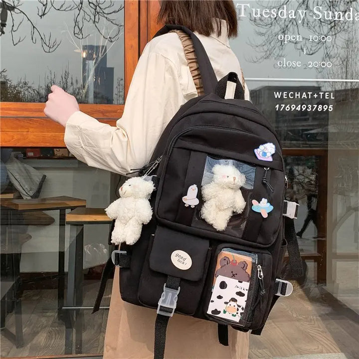 Sac Kawaii Japonais noir