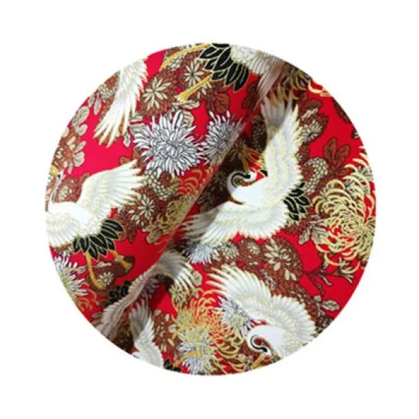 Furoshiki Grues rouge