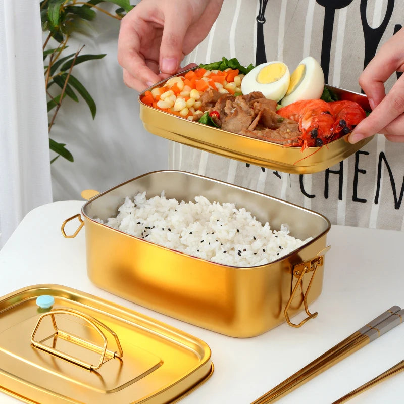 Colorful Stainless Steel Bento Box