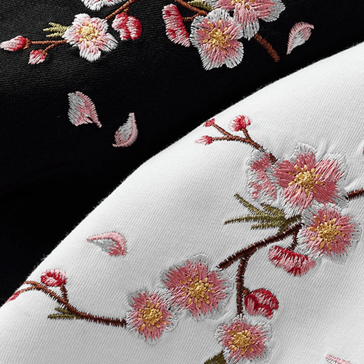 T-shirt japonais brodé