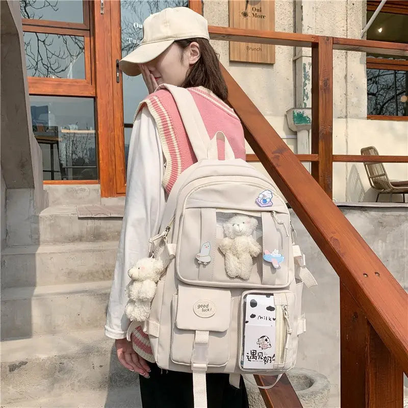 Sac Kawaii Japonais blanc