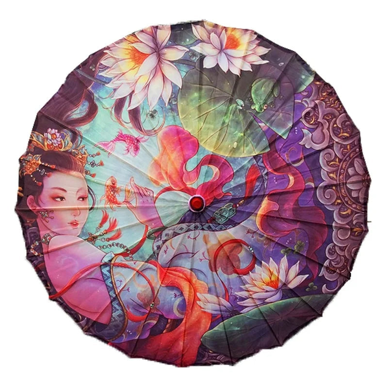 Ombrelle Japonaise Lotus