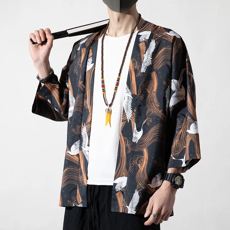 Veste Kimono Homme Tendance
