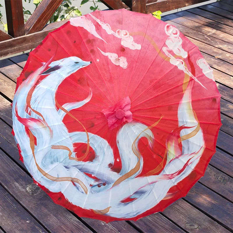 Japanese Nine-Tailed Fox Umbrella