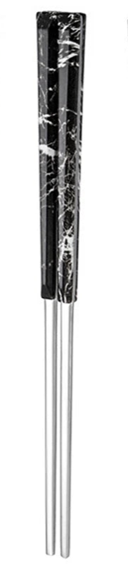 Baguette Japonaise Marbrée Noir