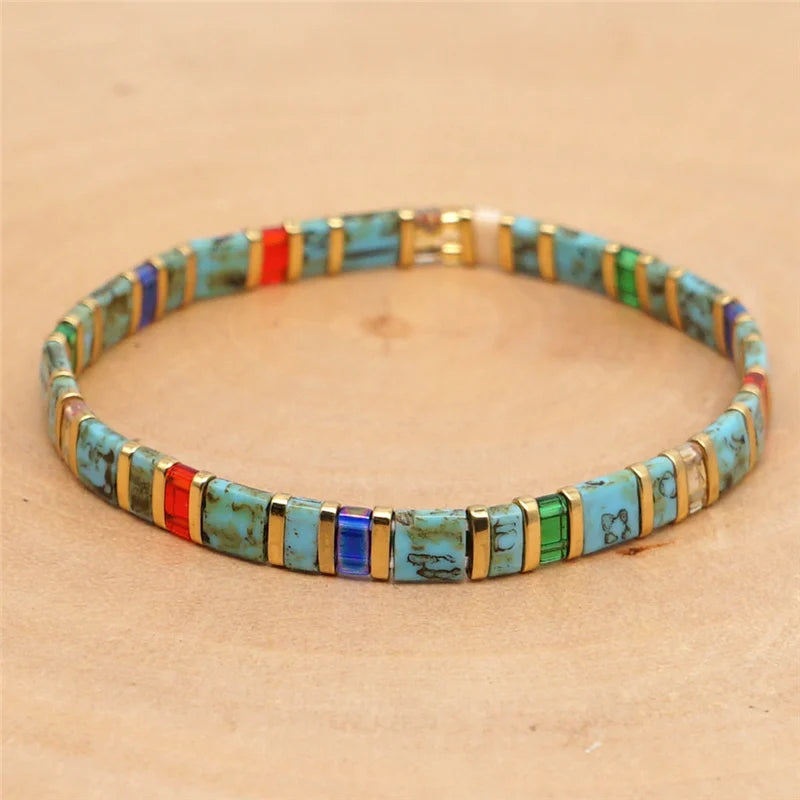 Bracelet miyuki tila japonais