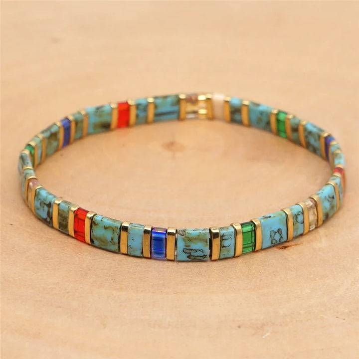 Bracelet miyuki tila japonais