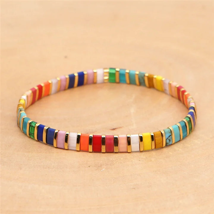 Bracelet miyuki tila japon