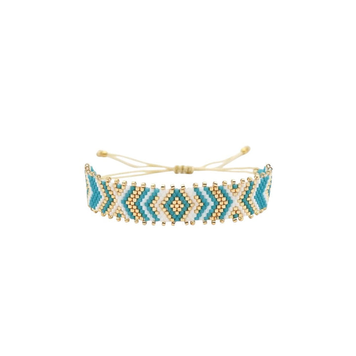 Miyuki Tila Chevrons Bracelet