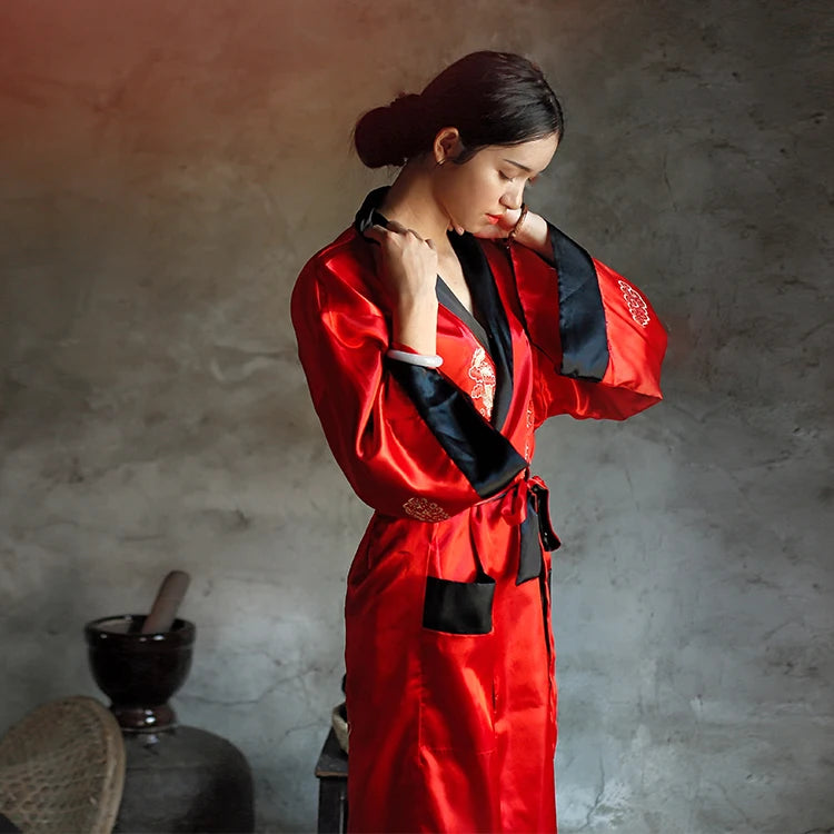 Robe de Chambre Soie Japonaise