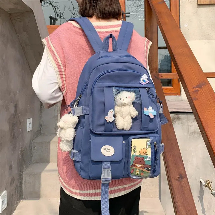 Sac Kawaii Japonais bleu