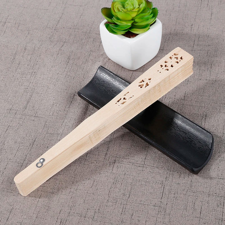 Fächer aus Holz