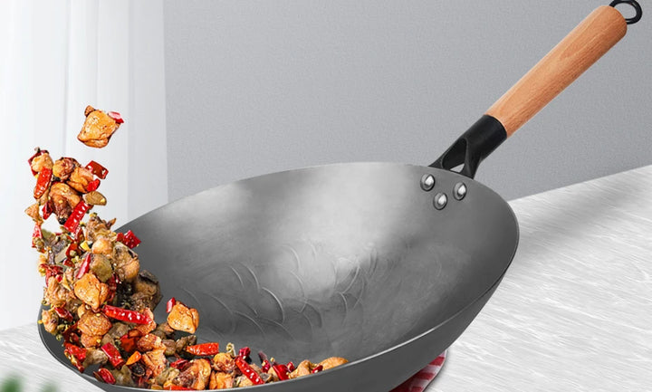 Poêle Wok Anti-adhésive Steak