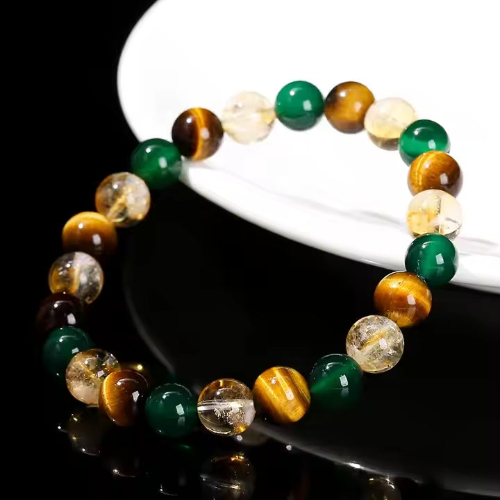 Mixed Japanese Tiger Eye Bracelet