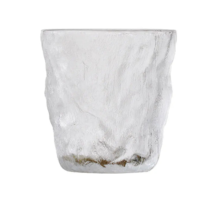 Verre Japonais Givré Sculpté