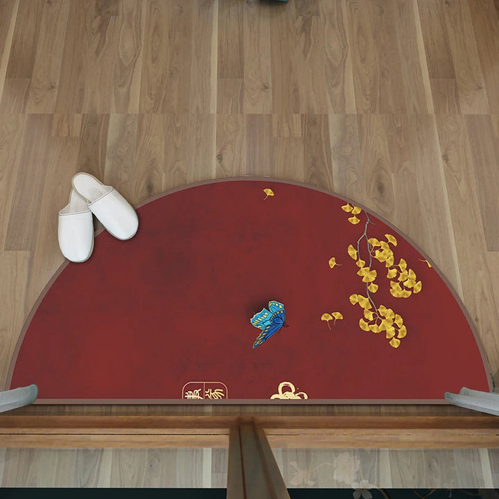 Tapis de sol semi circulaire japonais