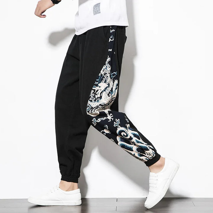 Pantalon Japonais Dragon