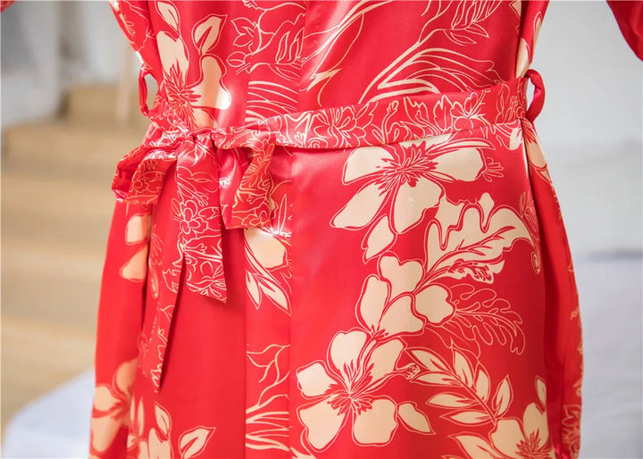 Kimono Satin Homme d'intérieur