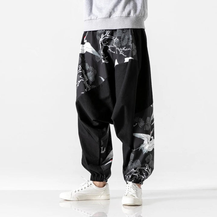 Pantalon Motif Japonais traditionnel